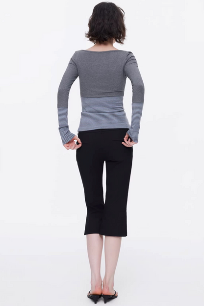 Slim-Fit Equestrian Pants