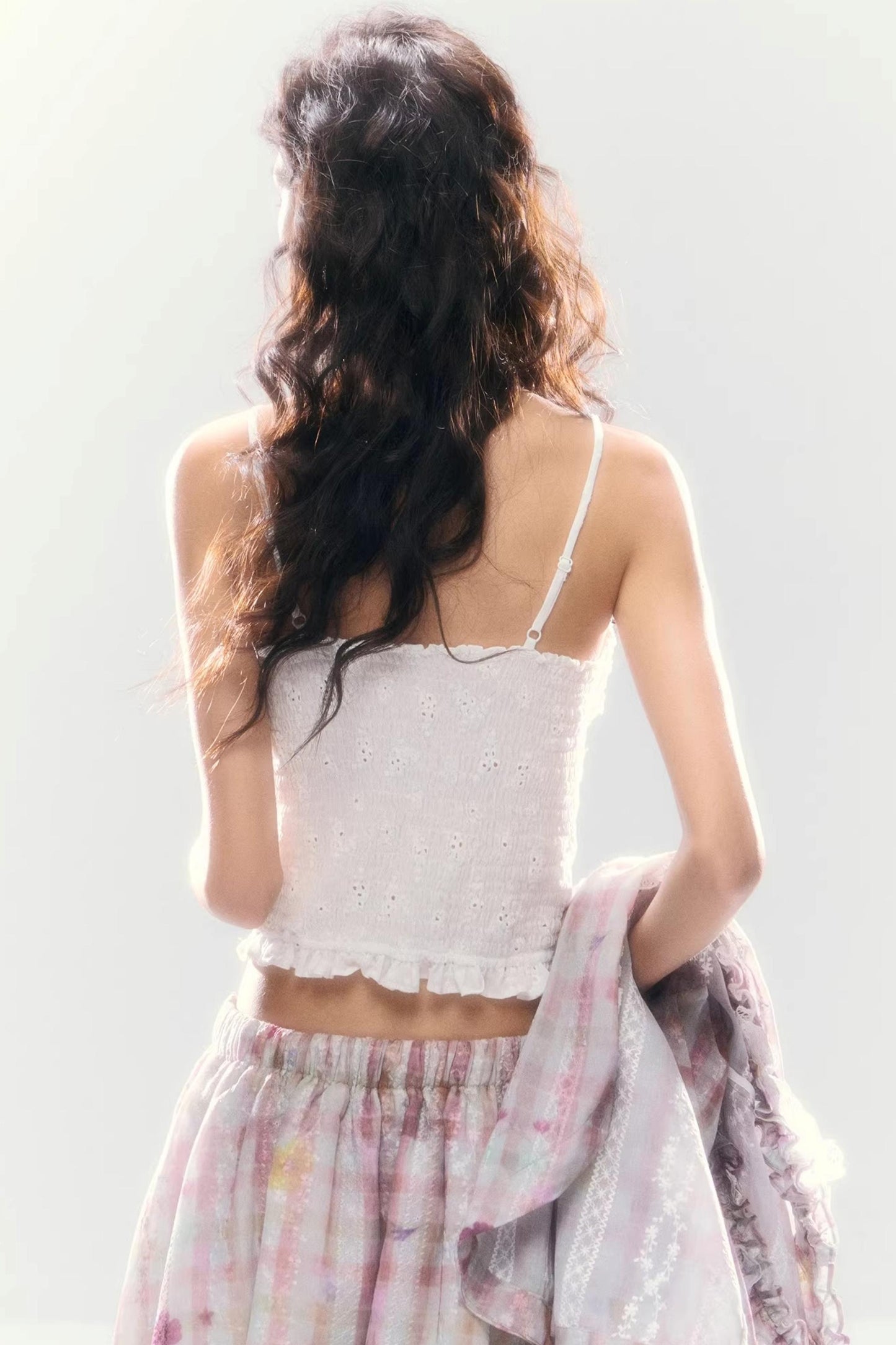 Okinawa Lace Cotton Camisole