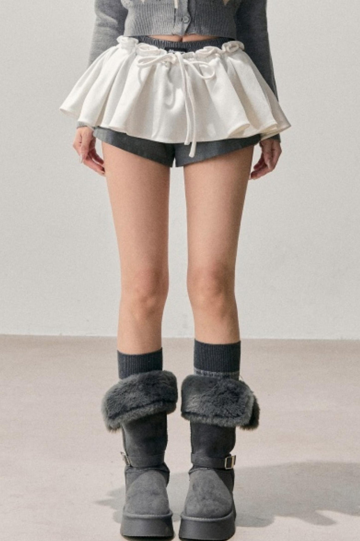 Plaid Annie Waltz Skirt