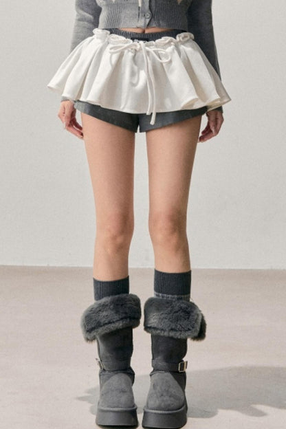 Plaid Annie Waltz Skirt