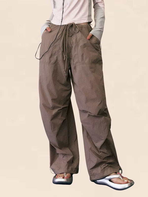 Retro Loose Legged Cargo Pants