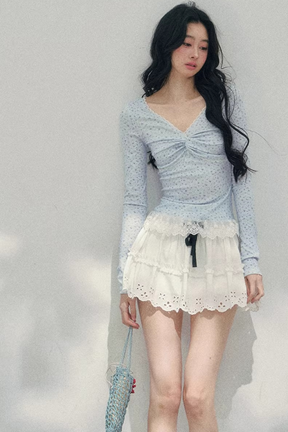 Heartbeat of Silence Lace Top