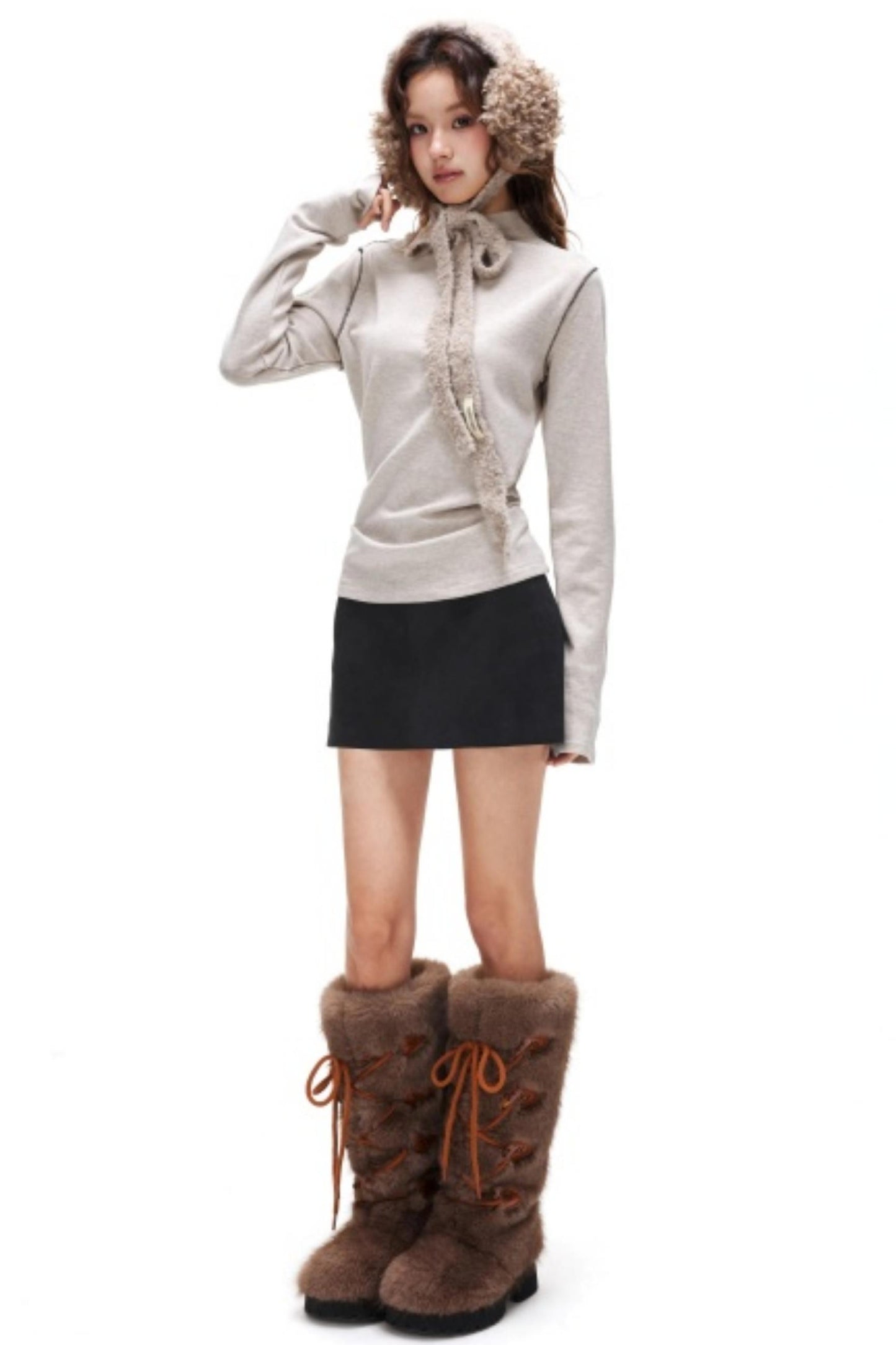 Mousse Cashmere Knit Sweater