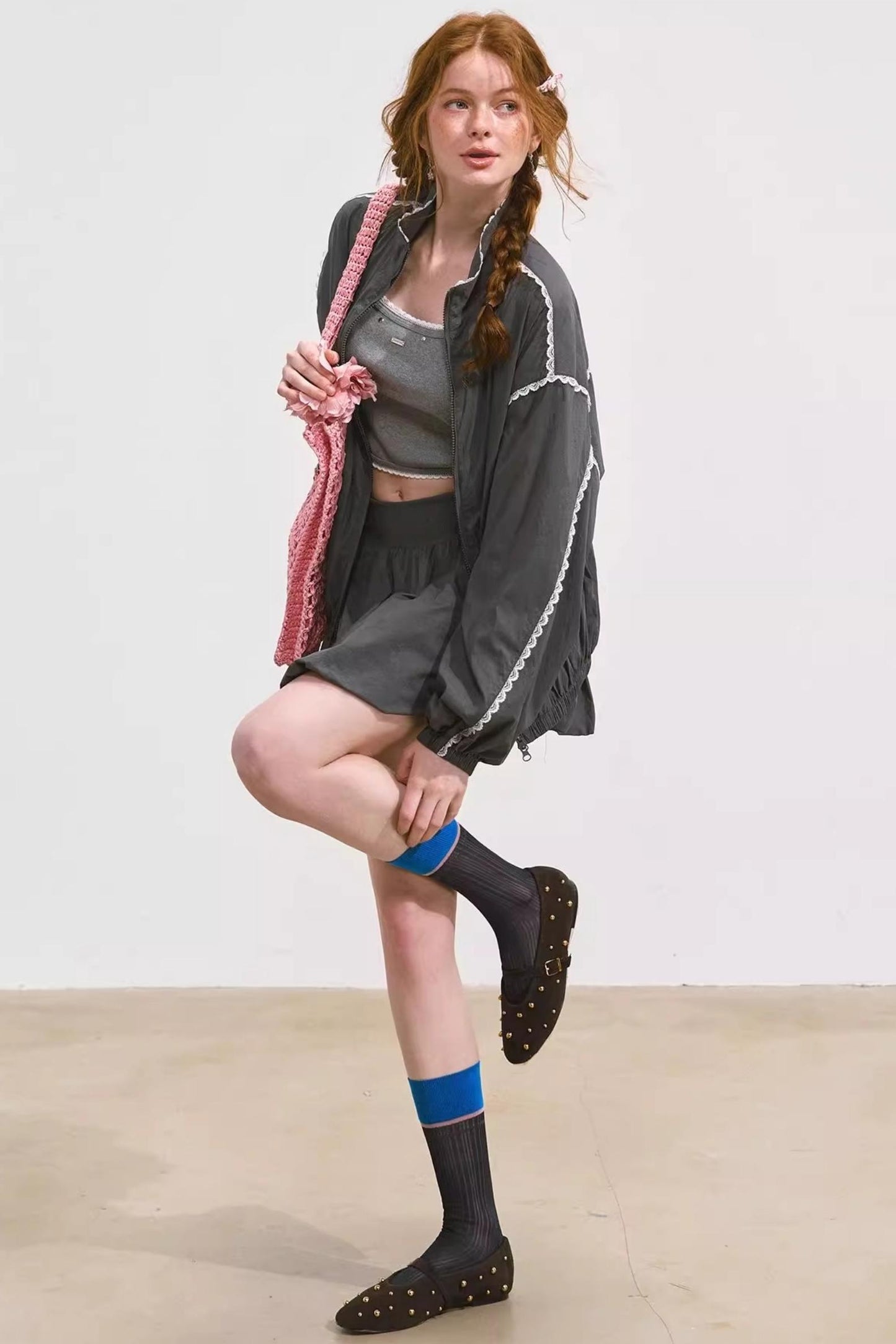 Casual Sun Protection Jacket & Skirt Set-Up