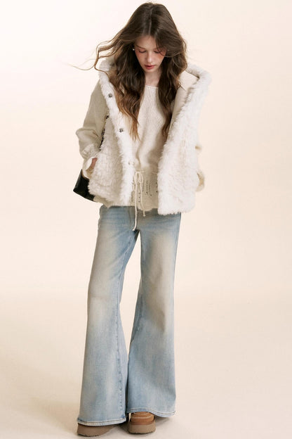 Romantic French Flared Jeans