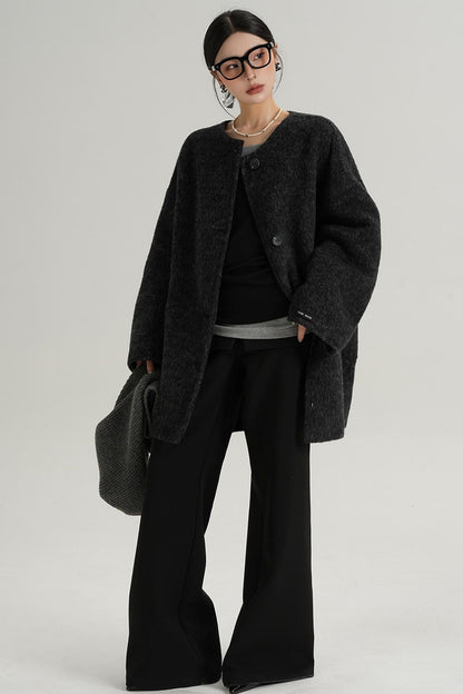 Temperament Woolen Coat