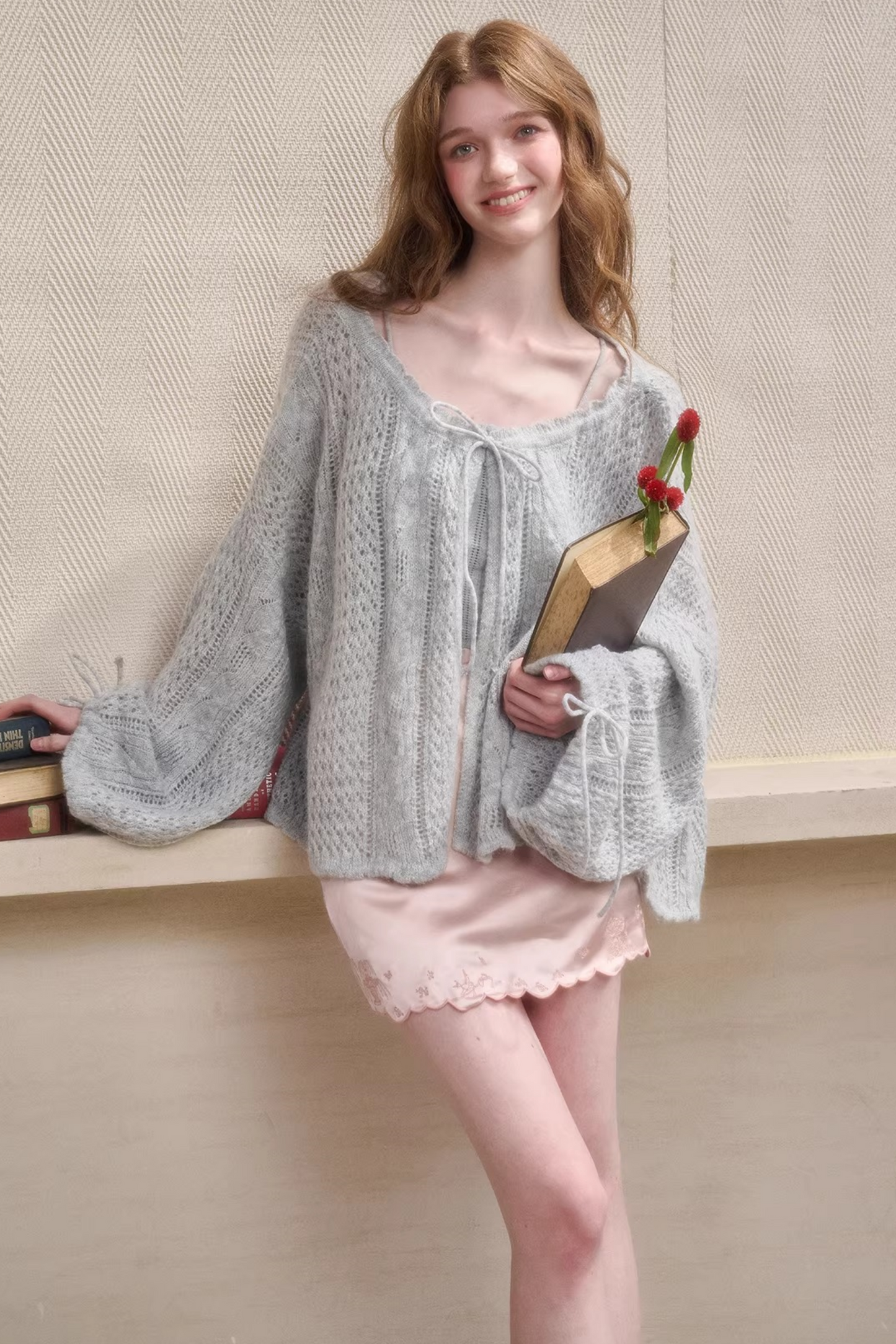 리버뱅크 모헤어 울 스웨터