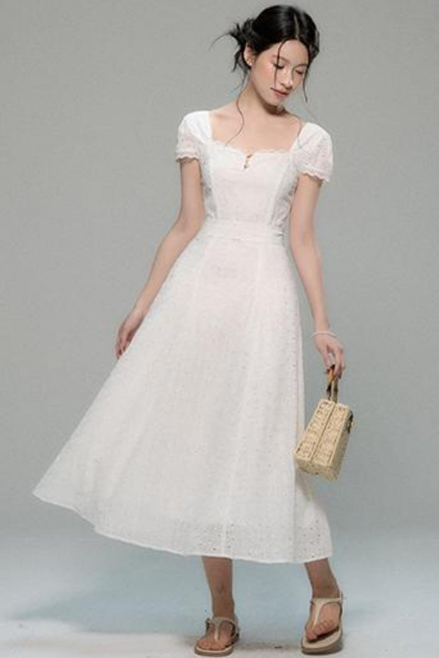 Elegance White Dress