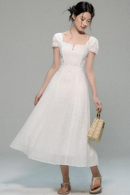 Elegance White Dress