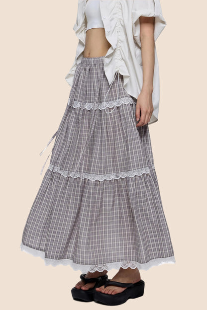 Retro Transformable Midi Skirt