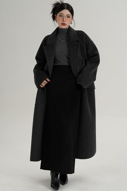 Pocket Design Wool Coat