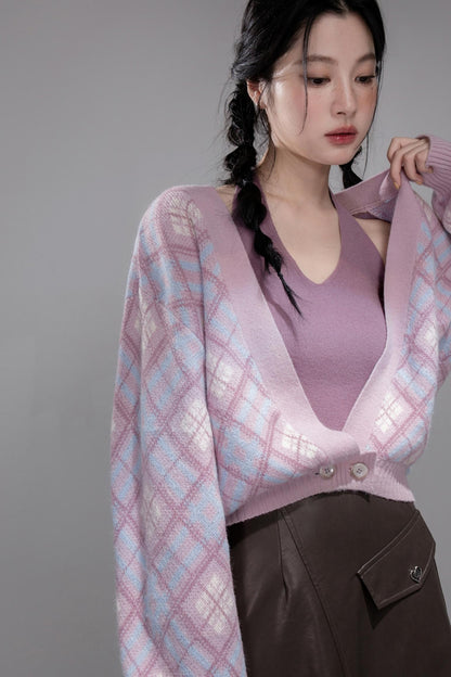 Rich Brown Leather Skirt