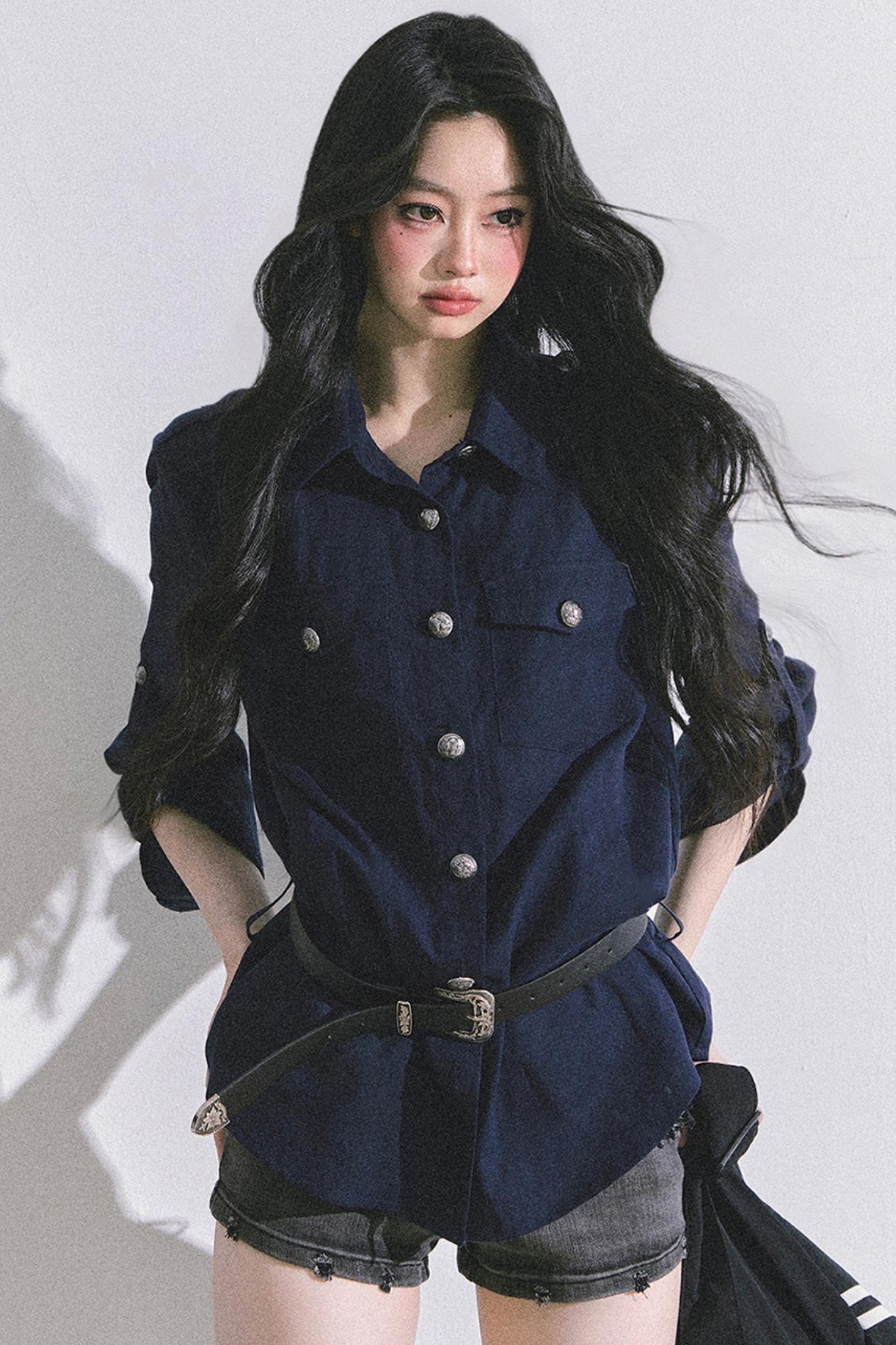 Autumn White Polo Shirt & Pants Set-Up