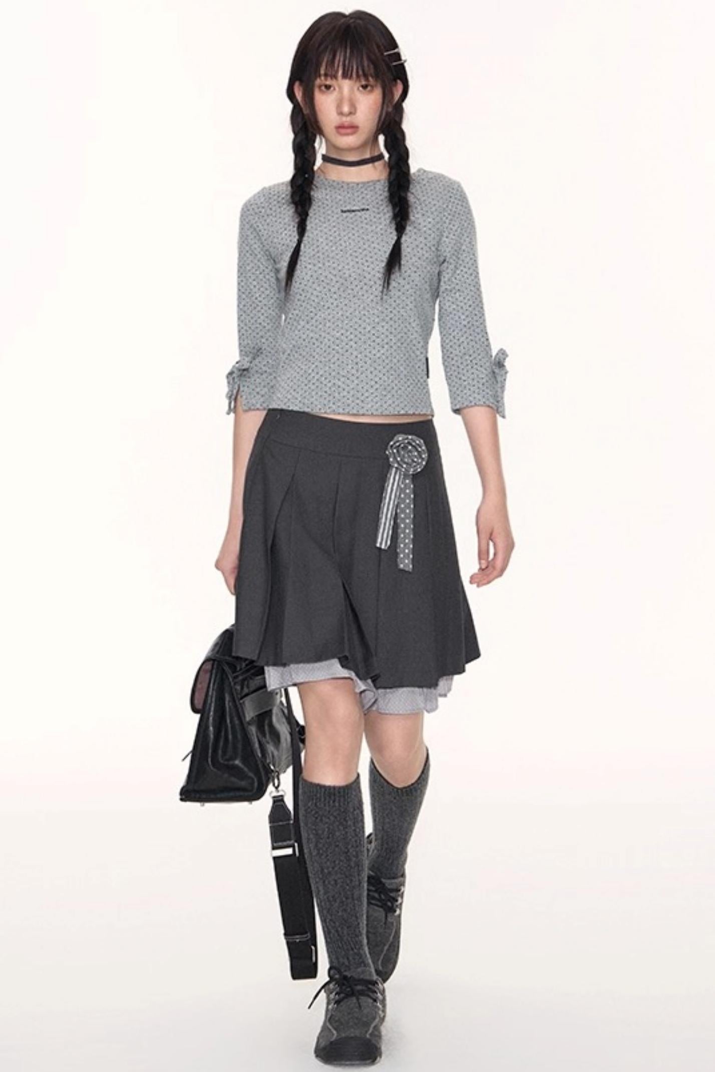 American Retro Cropped Top