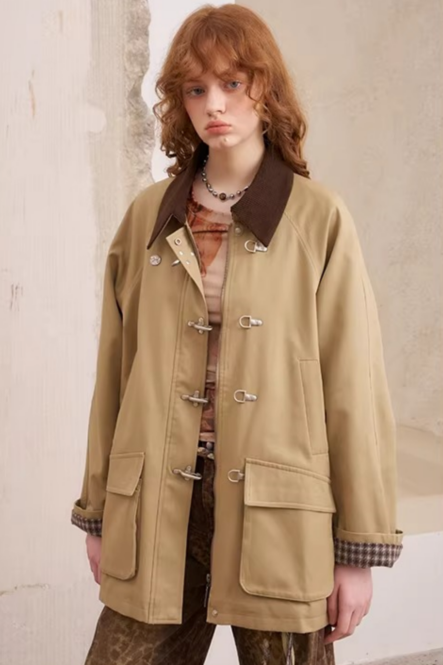 후드 재킷 작업복 세트