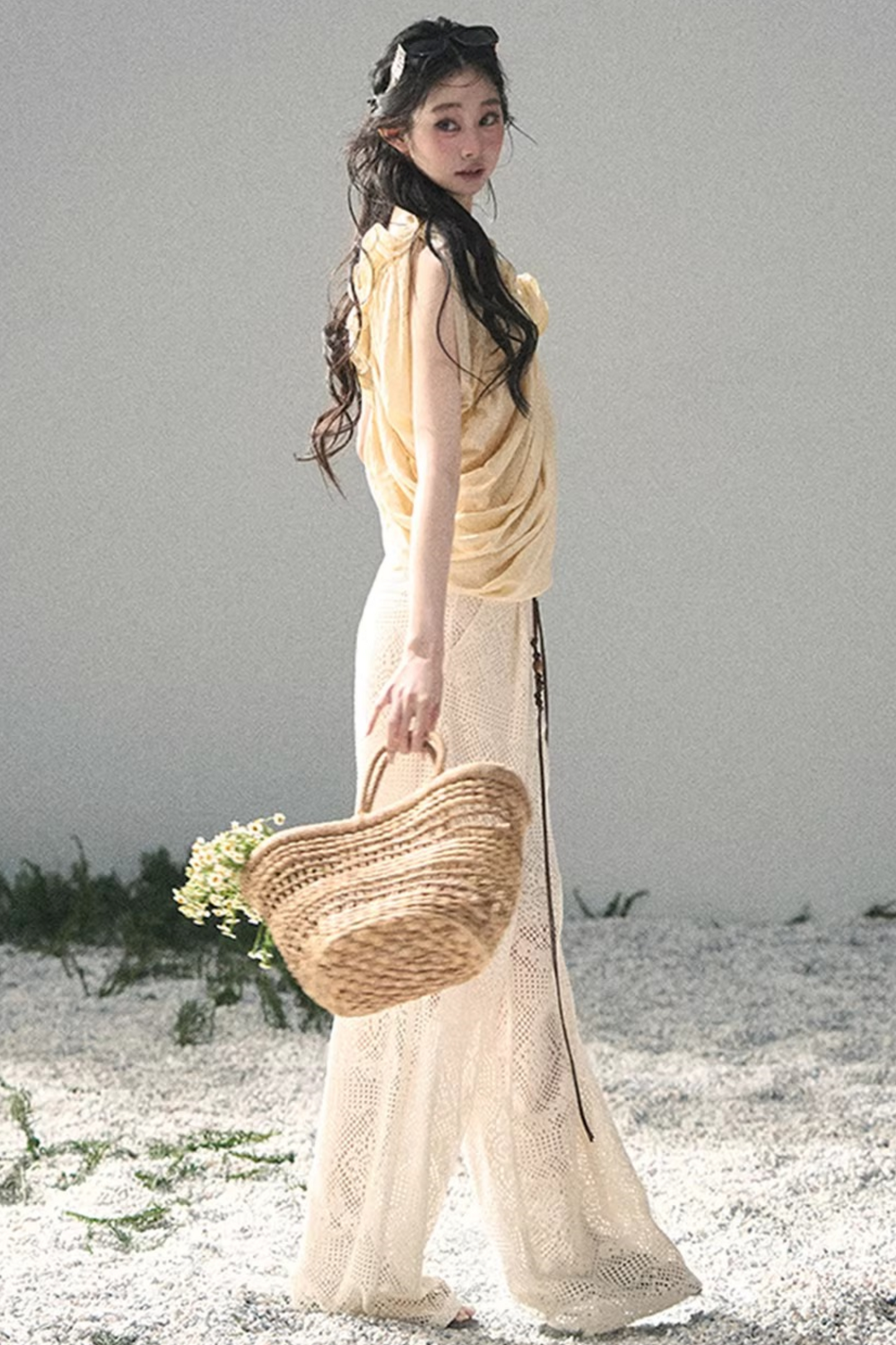 Wide-Leg Summer Pants