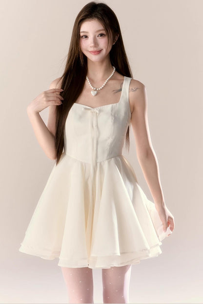 Blue Puff Dress Set-Up