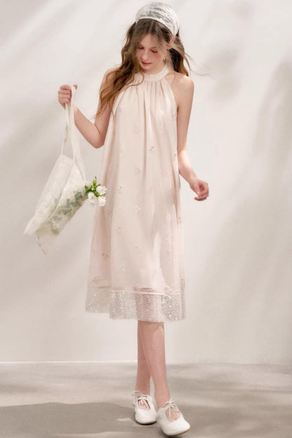 Floral Halter Dress