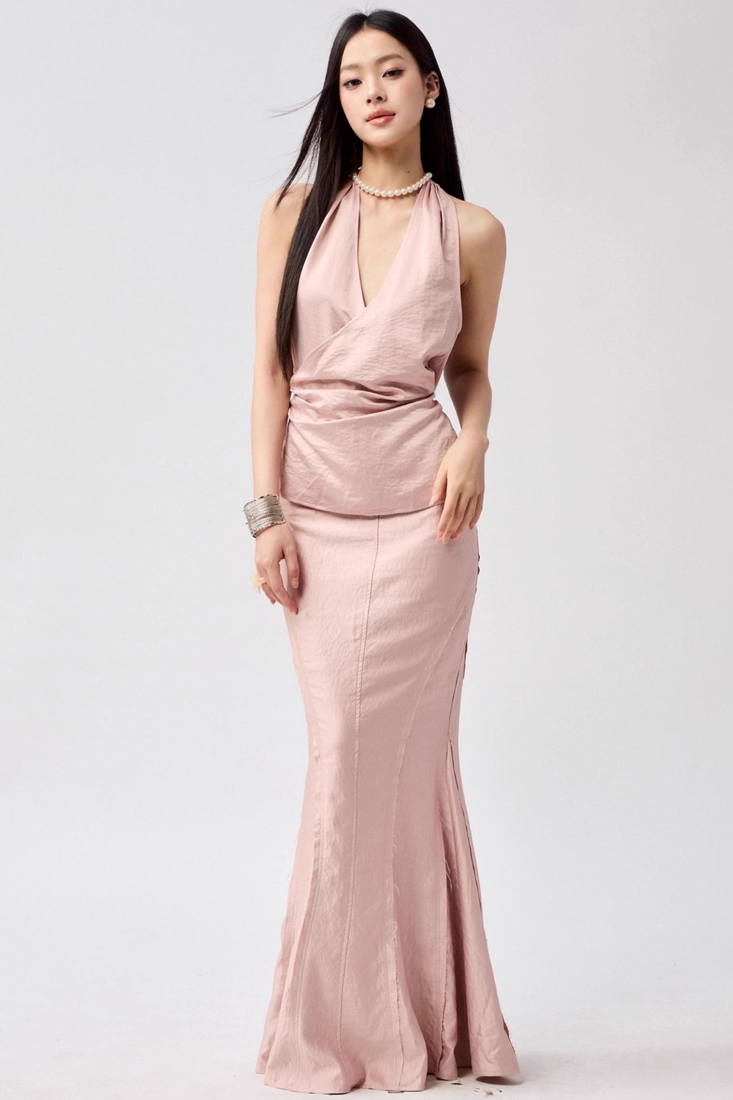 Elegant Edge Skirt Set-Up