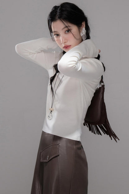 Bright Moon Wool Base Layer Top