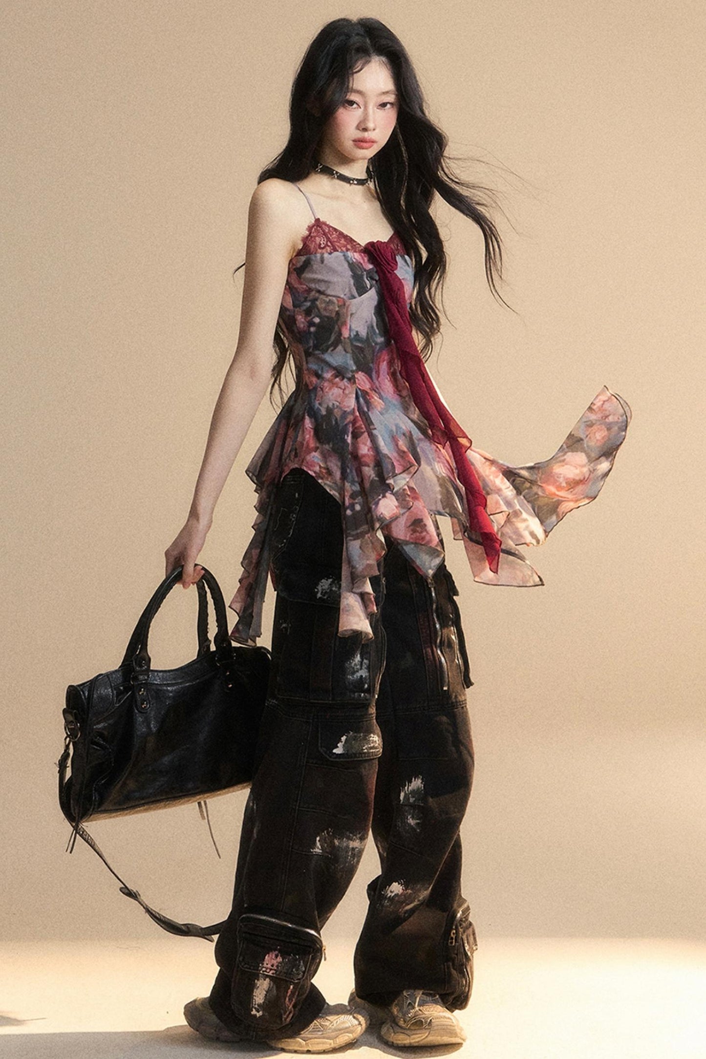 Waist-Shaped Lace Top