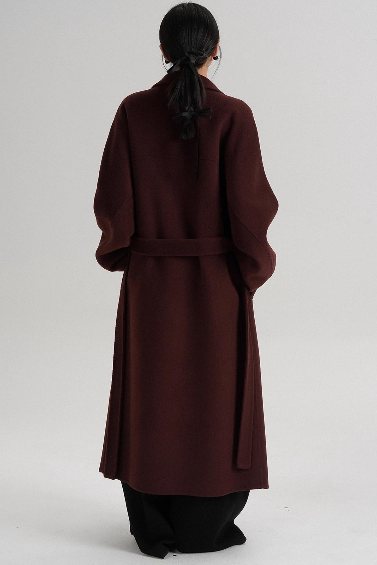 Minimalist Wool Long Jacket