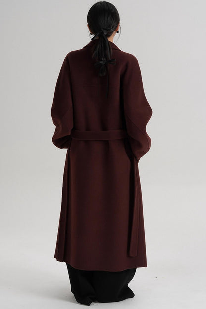 Minimalist Wool Long Jacket