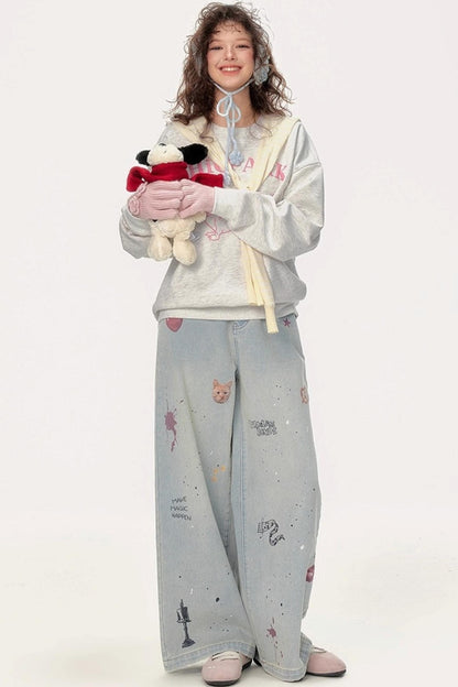 Casual Loose Sweet Pullover Top