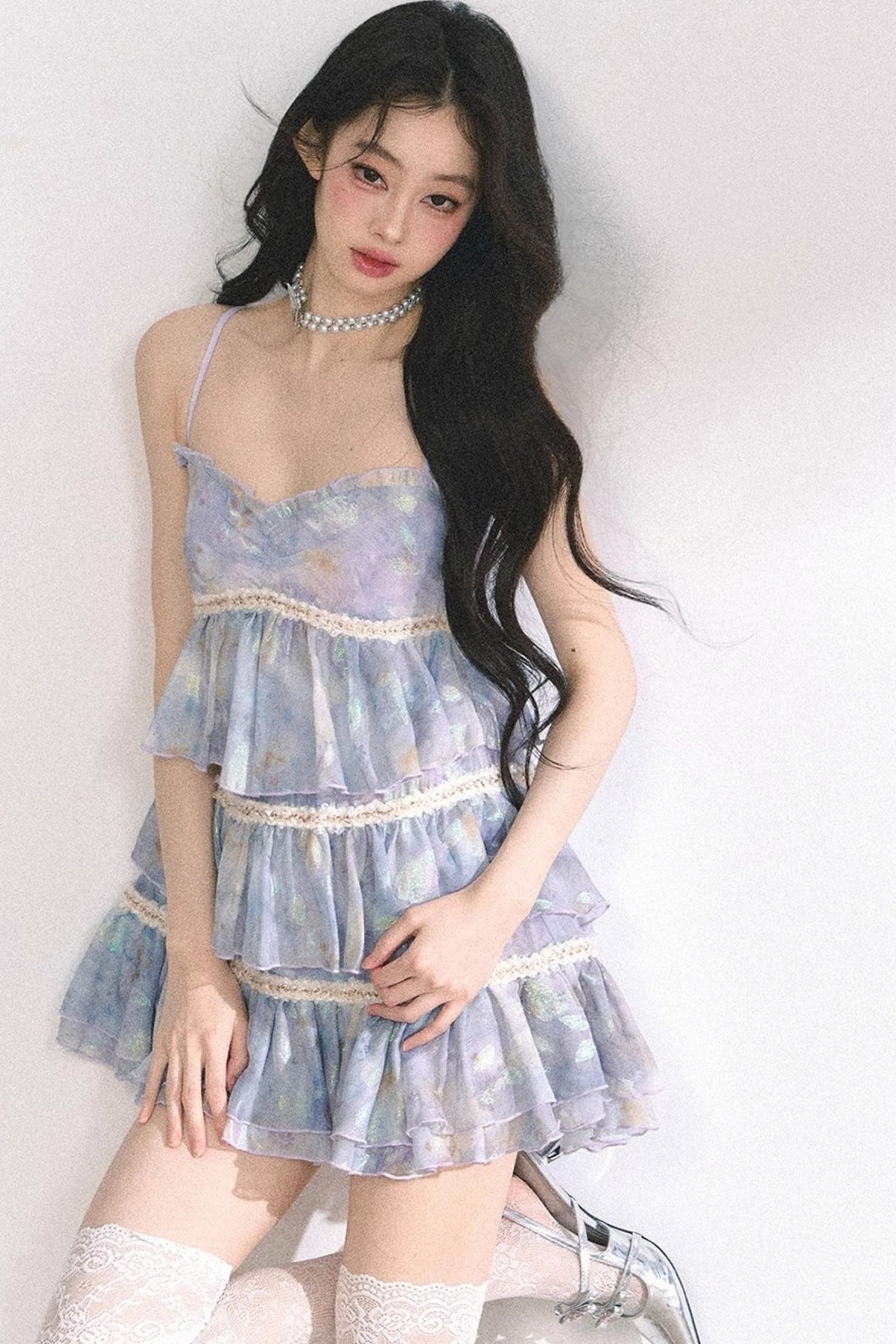 Halter Floral Elegance Dress