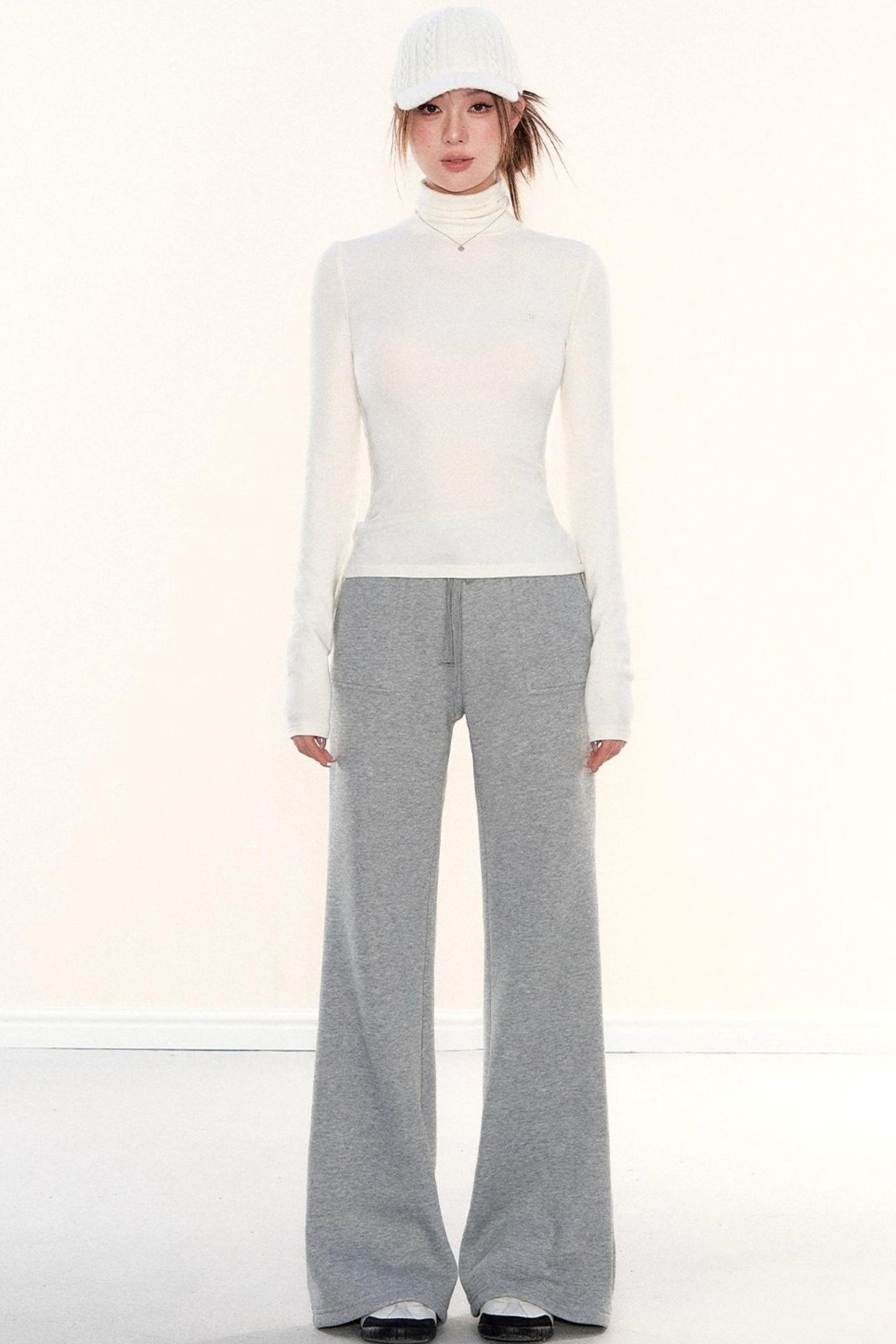 High-Neck Slimming Top