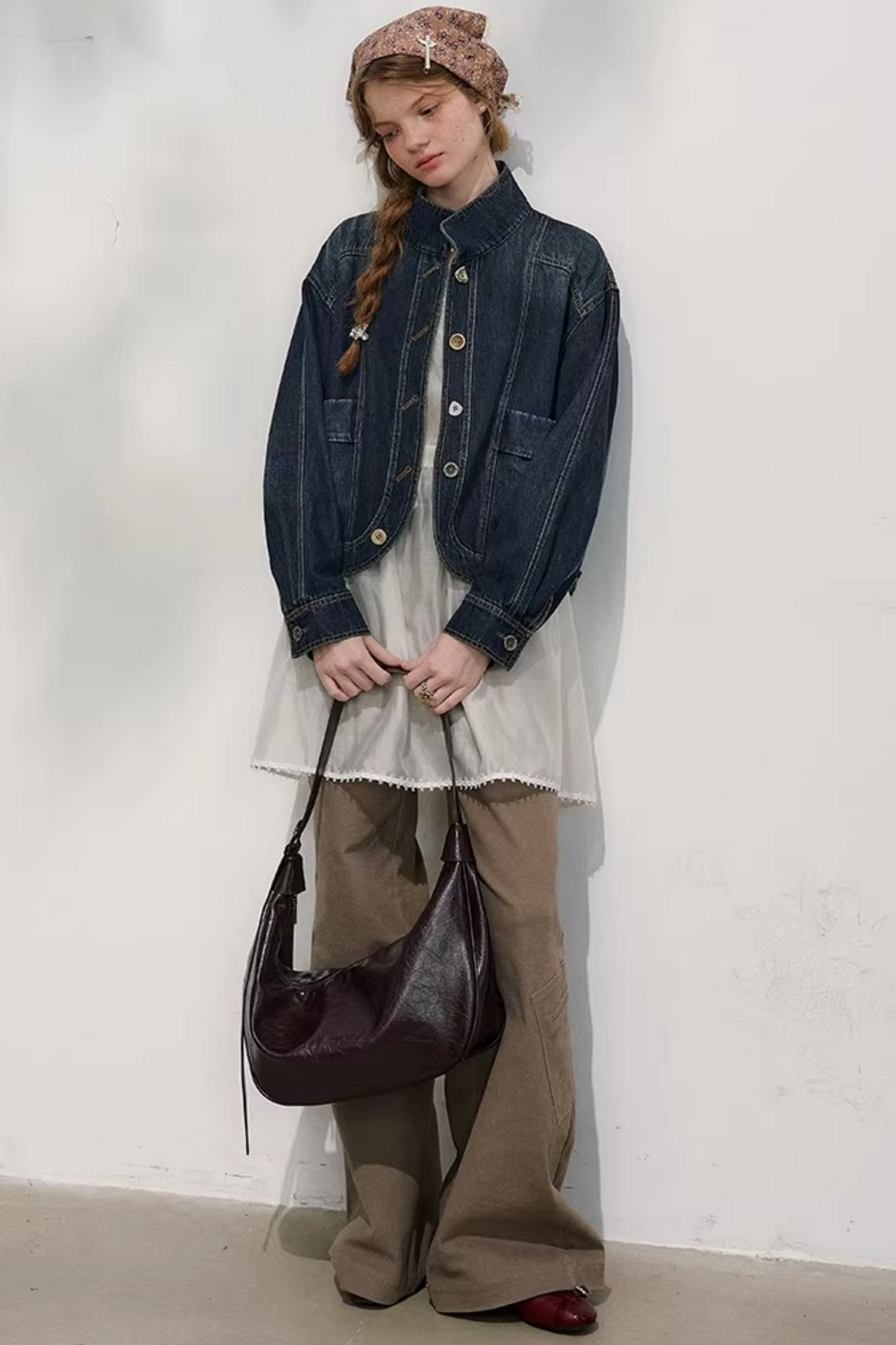 Youlan 데님 재킷