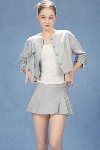 Casual Chic Jacket & Skirt Set-Up