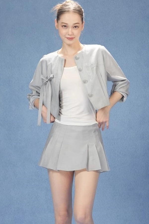 Casual Chic Jacket & Skirt Set-Up
