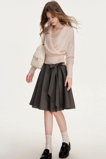 Romantic Encounter Wool Knit Sweater