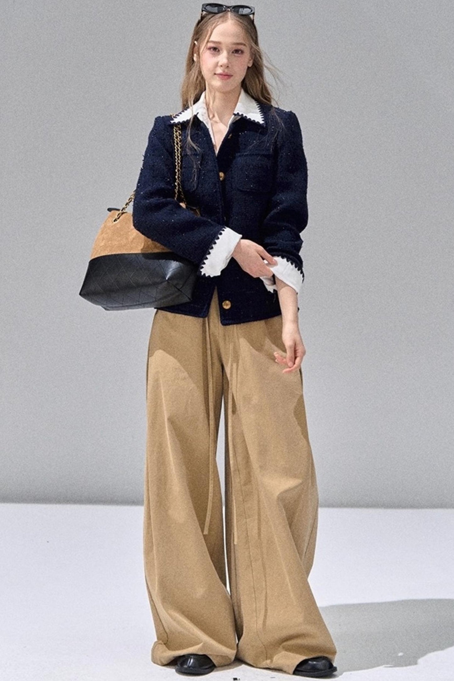 Straight Loose Casual Trousers