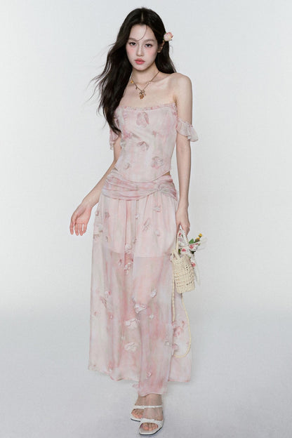 Vacation Floral Skirt Set-Up