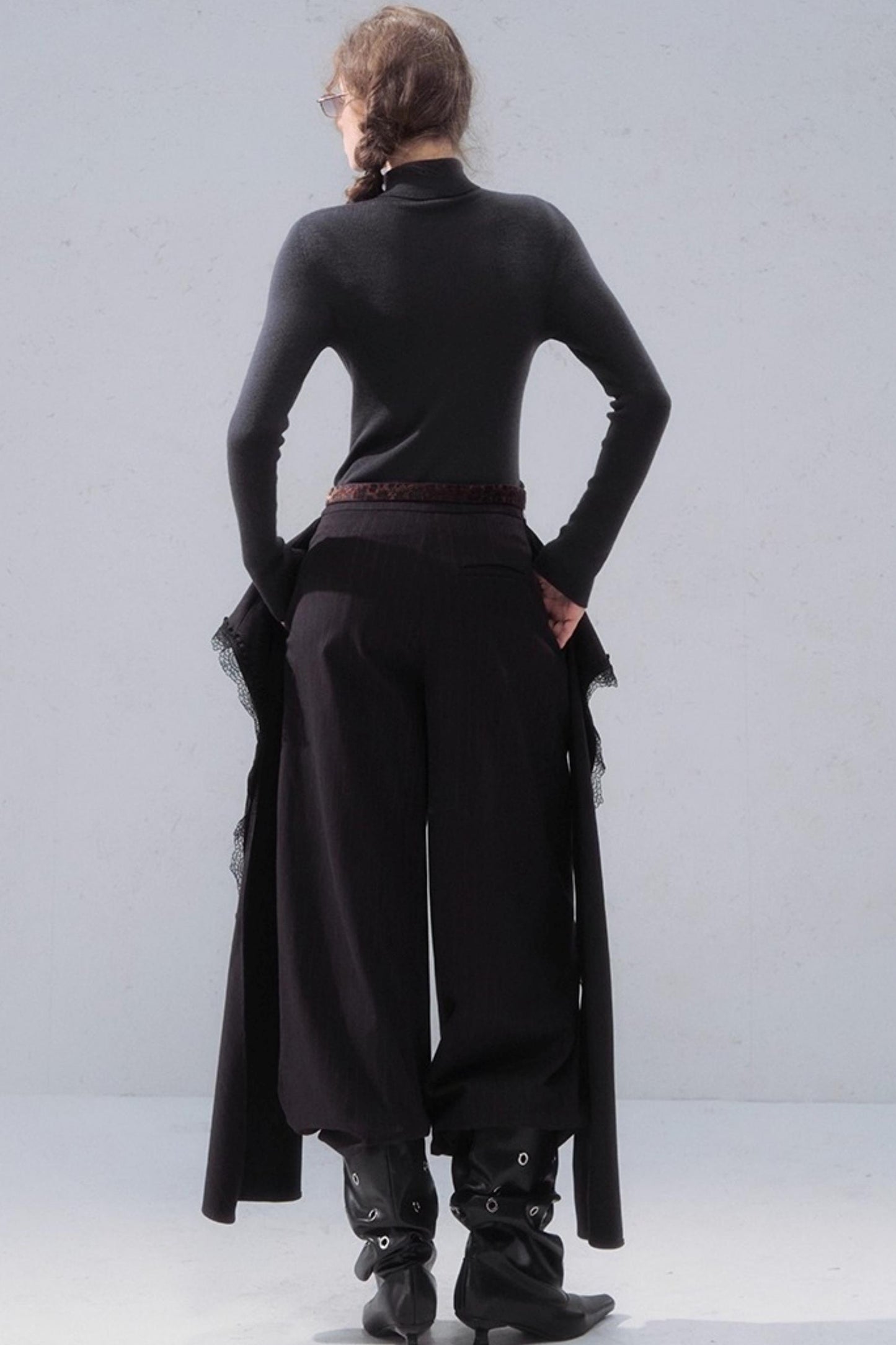 Gentle Respectfulness Wool Knit Top