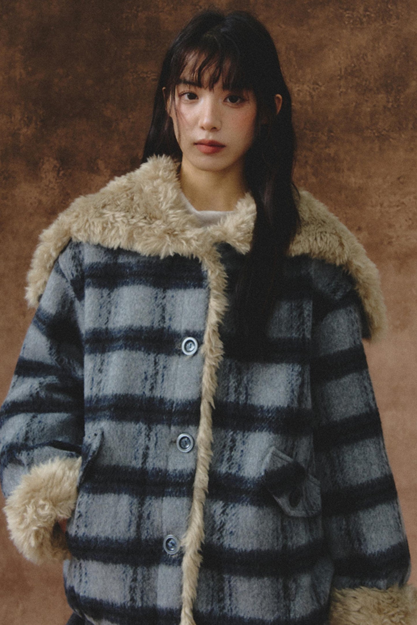 Sea Painter Navy Plaid Jacket