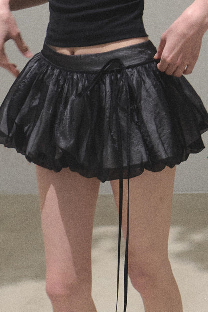 Floral Peplum Culottes Skirt Set