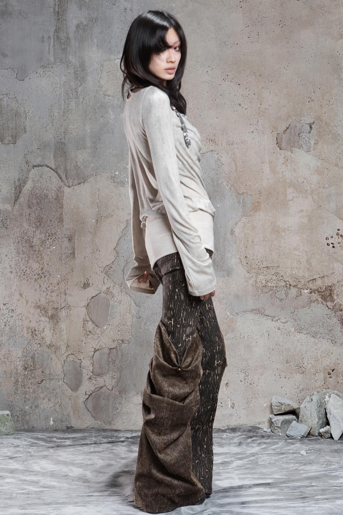 Retro Two-Piece Top Shirt Info