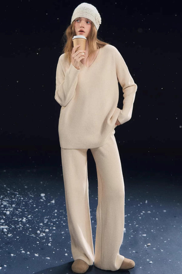 Waffle Up Knit Suit Set