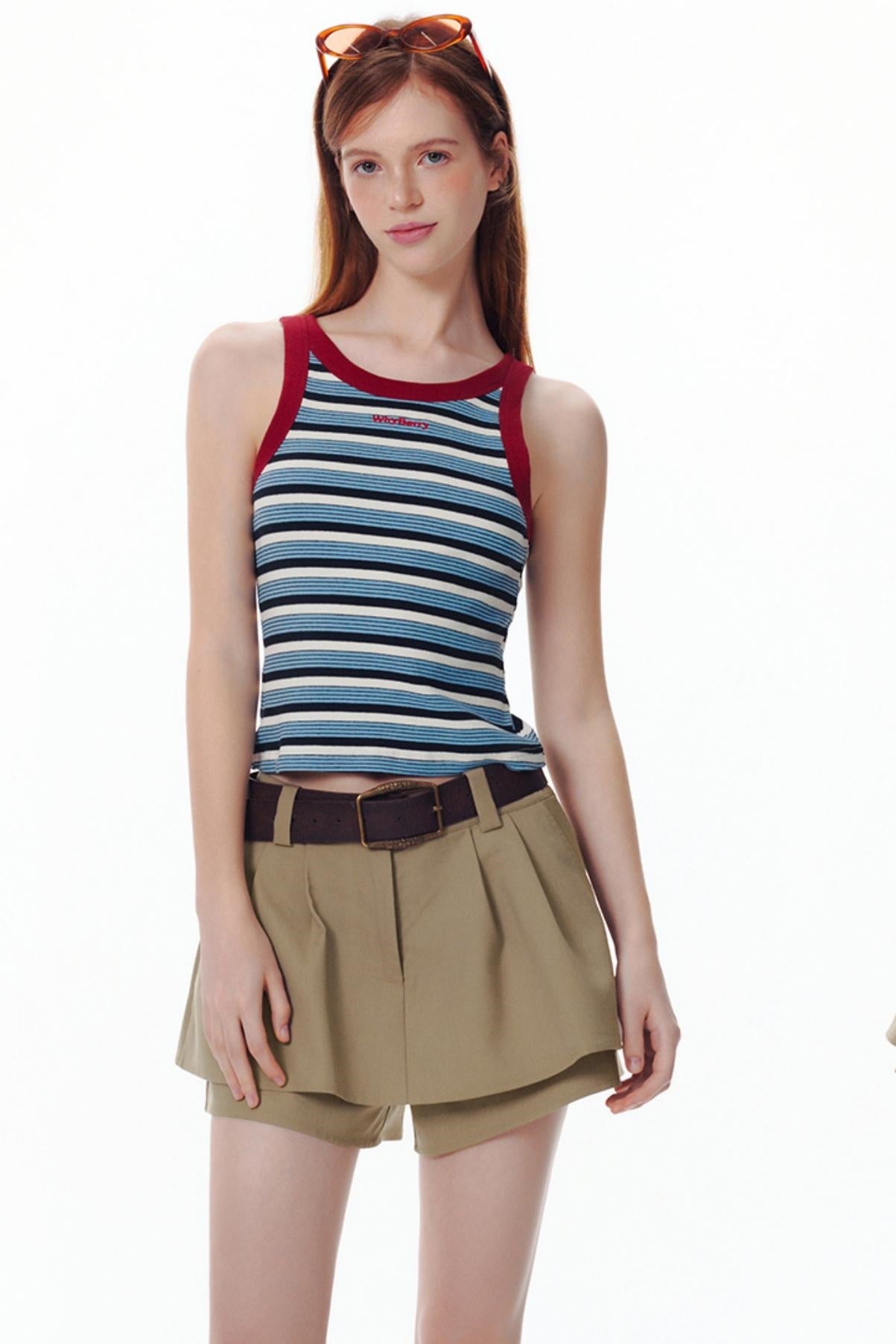 Summer Encounter Vintage A-line Skirt