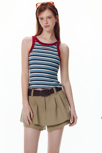 Summer Encounter Vintage A-line Skirt