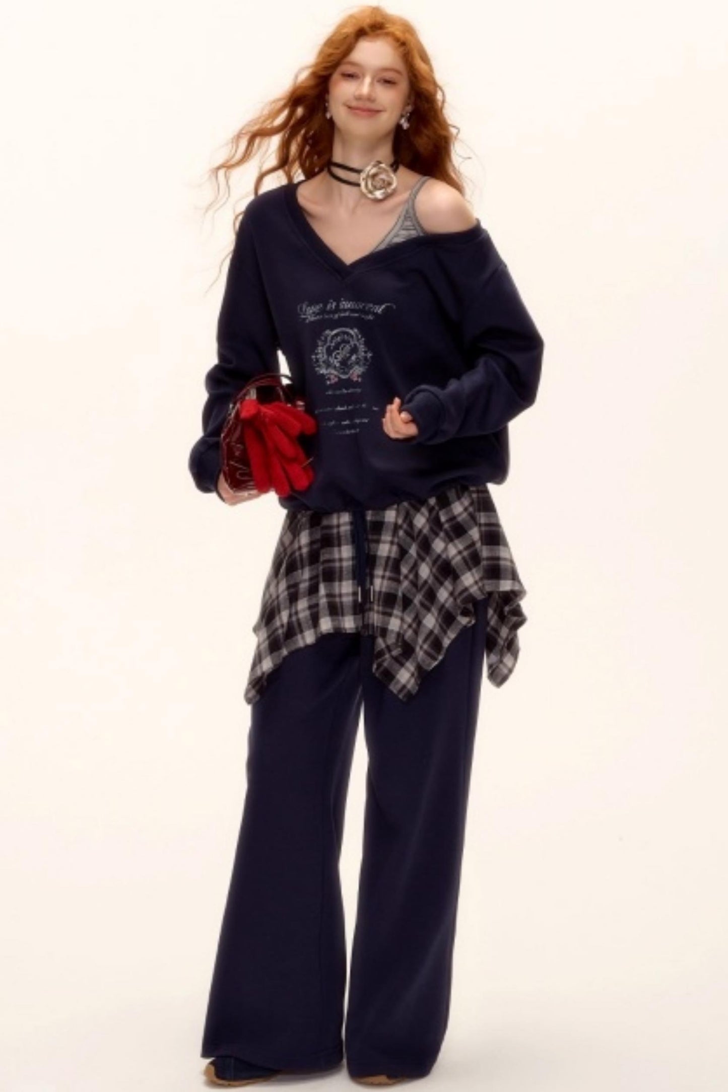 Asymmetrical Striped Patchwork Set-Up