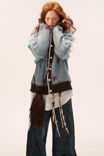 Cute Butterfly Fawn Cardigan