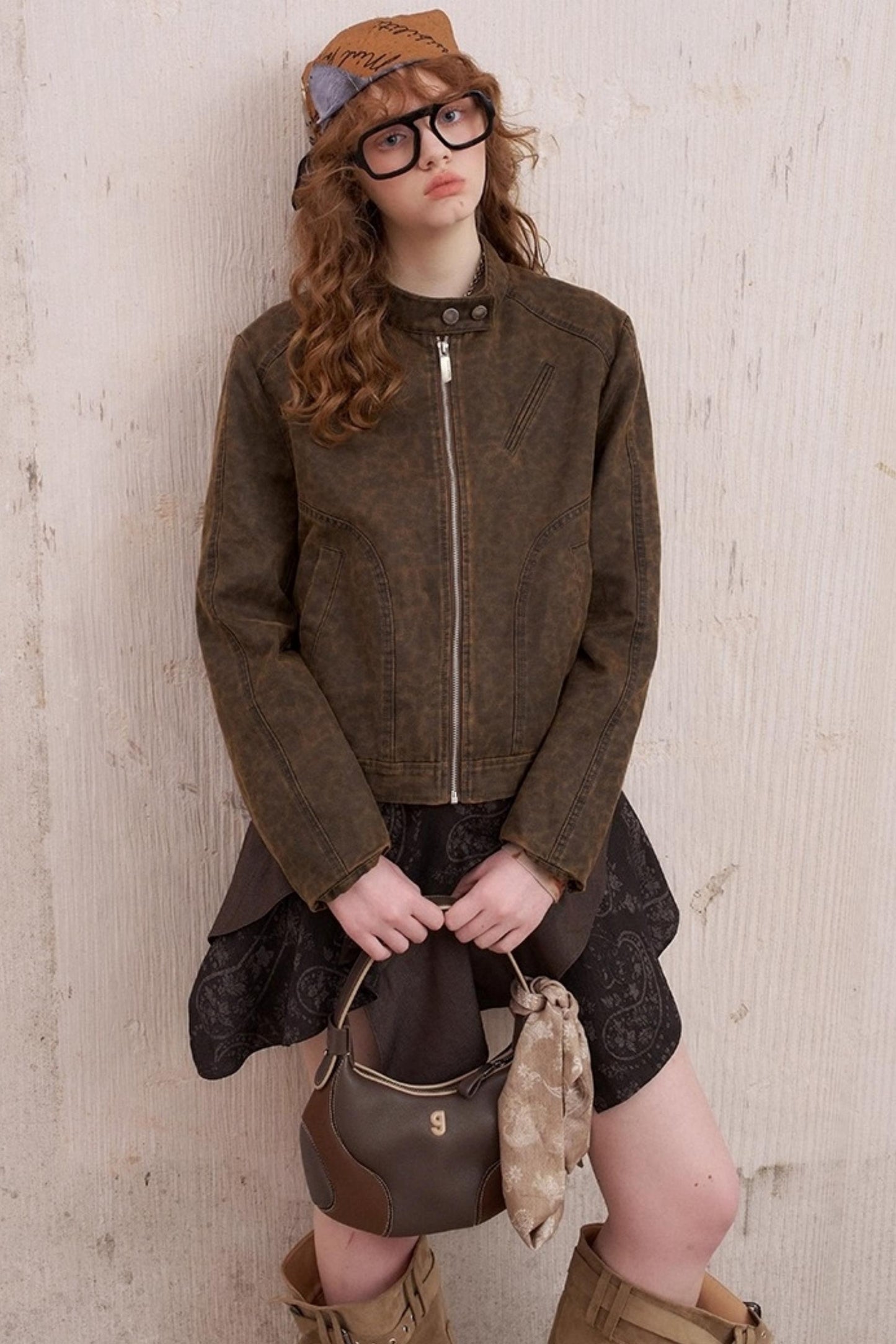 Leopard Flight Jacket