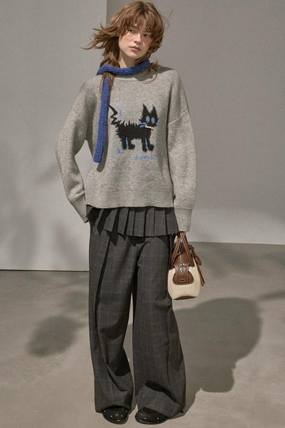 Winter Fur Drop Sweater