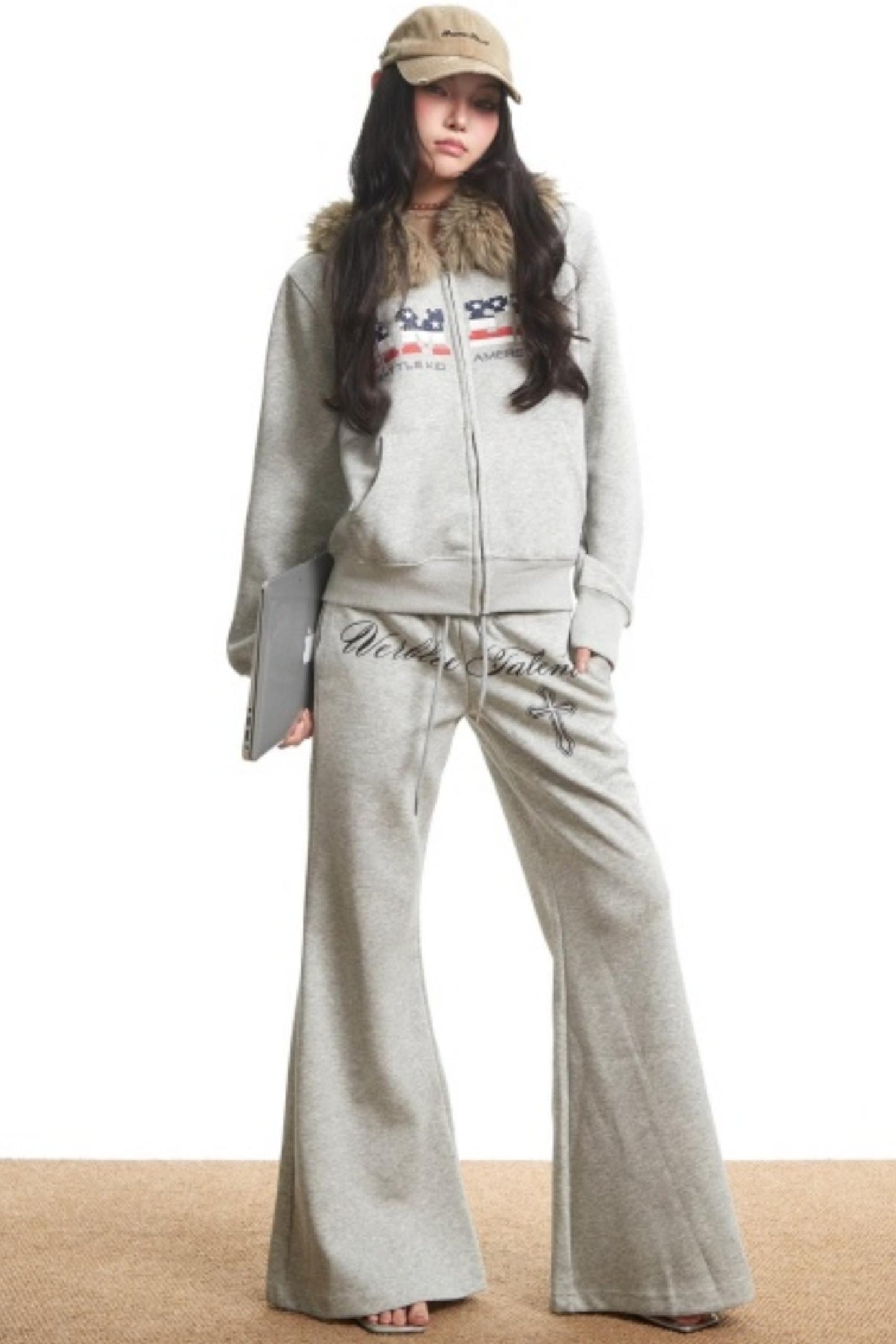 American Retro Hooded Jacket