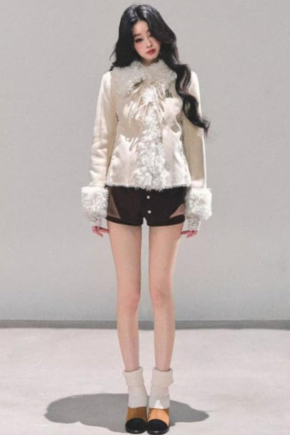 French Winter Fur Coat