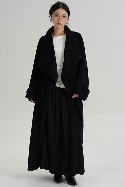 Luxurious Reversible Wool Coat